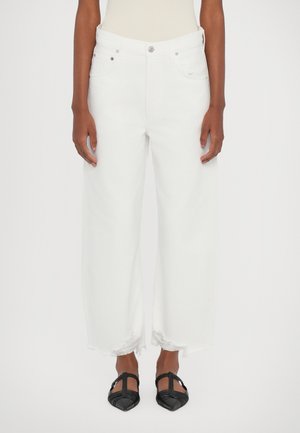 AYLA CROP - Wide Leg - harlow/white