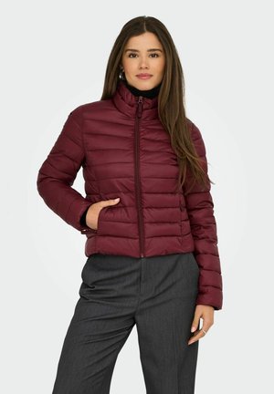 ONLTAHIA LW QUILTED OTW NOOS - Winterjacke - cabernet