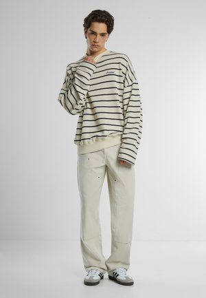 NAPOLI CREW NECK - Strickpullover - ecrubeige