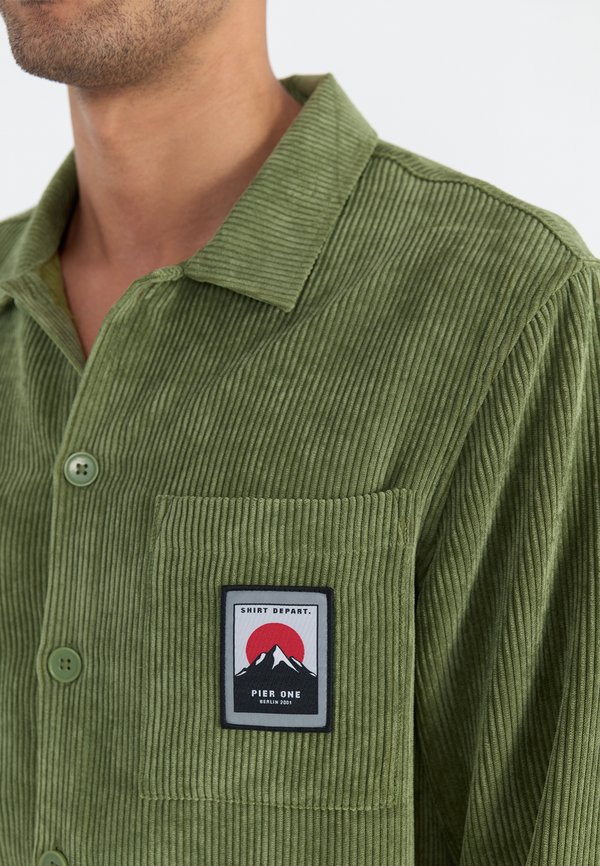 CORDORY SHIRT - Shirt - khaki3