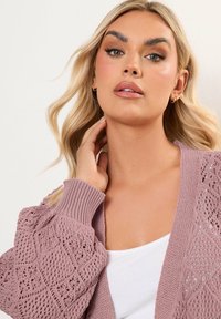 Yours Clothing BALLOON SLEEVE - Kofta - pink