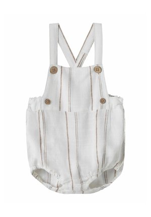 Lil' Atelier STRAMPLER OVERALL - Lühikeste varrukatega bodi - coconut milk