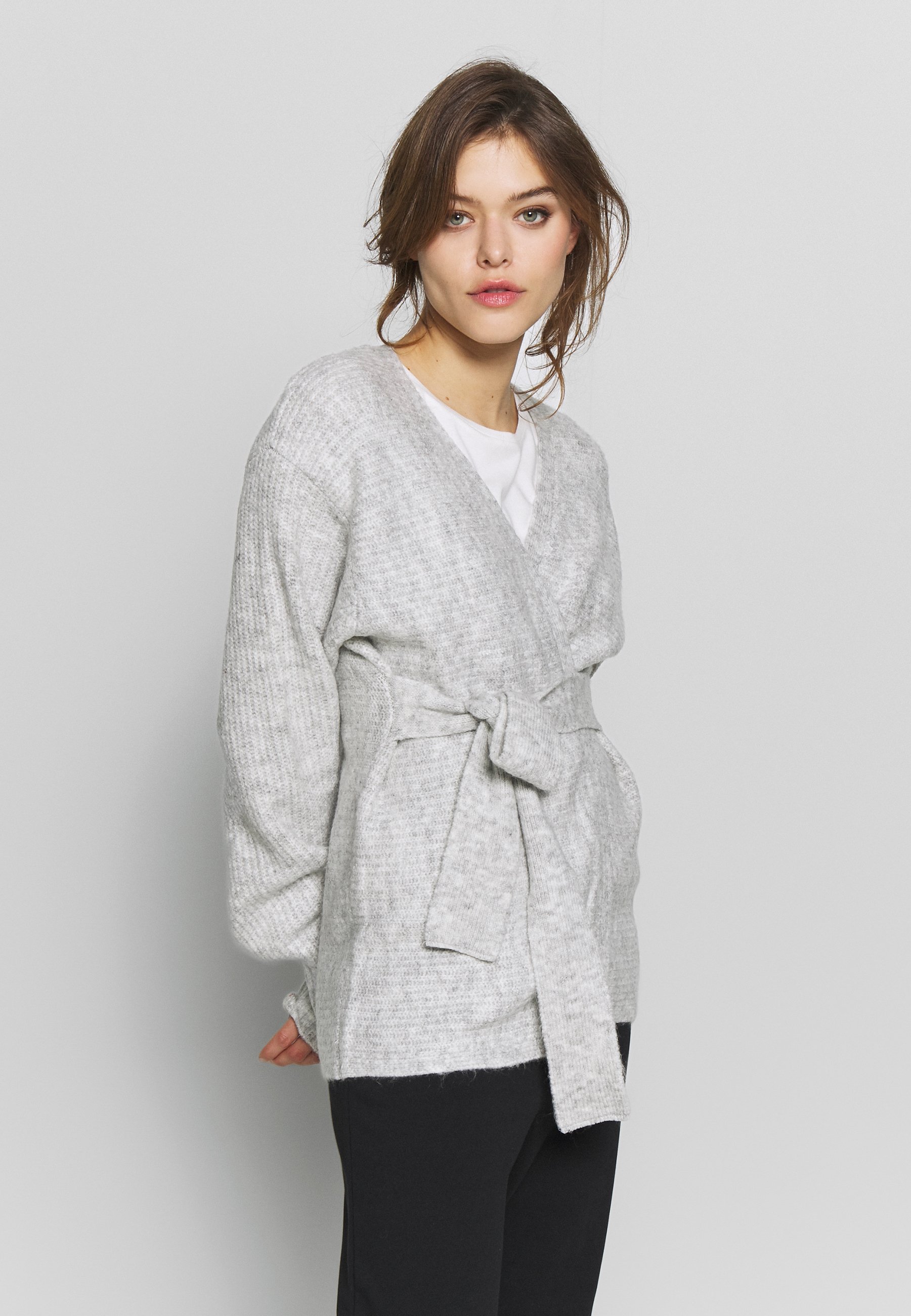 Etam Winston Veste Chemise De Nuit Nuisette Gris Clair Gris Zalando Fr