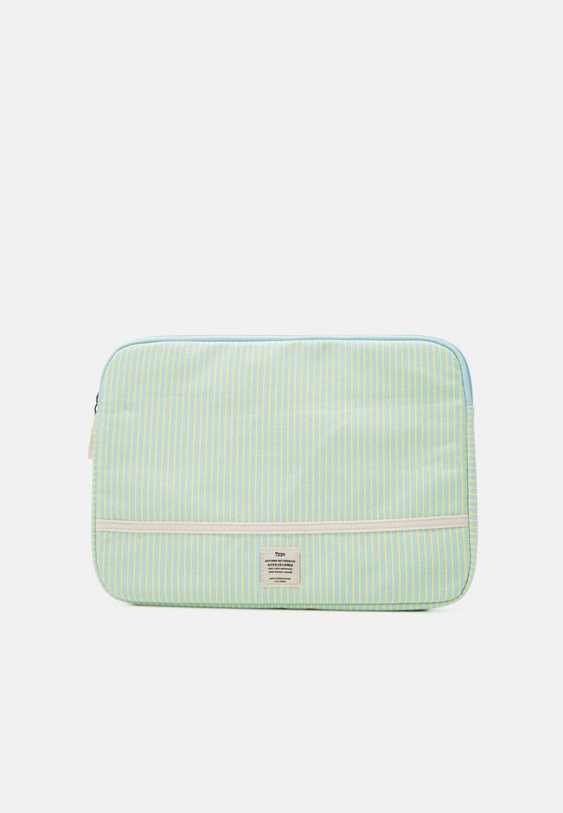 TYPO TAKE ME AWAY 13 INCH CVS Laptop bag parker stripe blue/lime