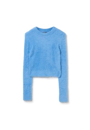 Fleece trui - azure