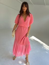 Never Fully Dressed FIFI DRESS - Vestido de cocktail / Vestido de festa - pink