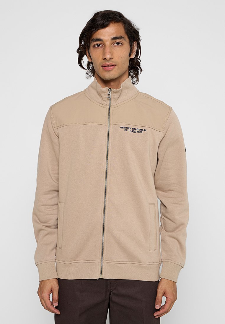 Lerros Sweater met rits beige