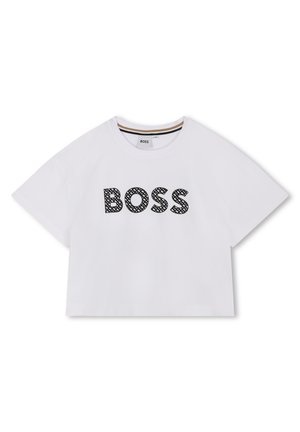 MANCHES COURTES - T-shirt print - blanc
