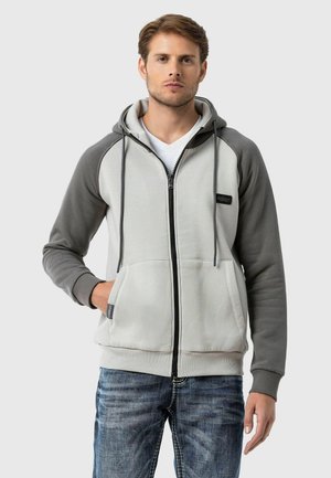 Cipo & Baxx Zip-up sweatshirt - grau