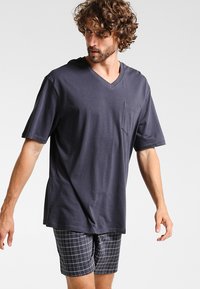 Schiesser SET - Pyjama set - anthrazit