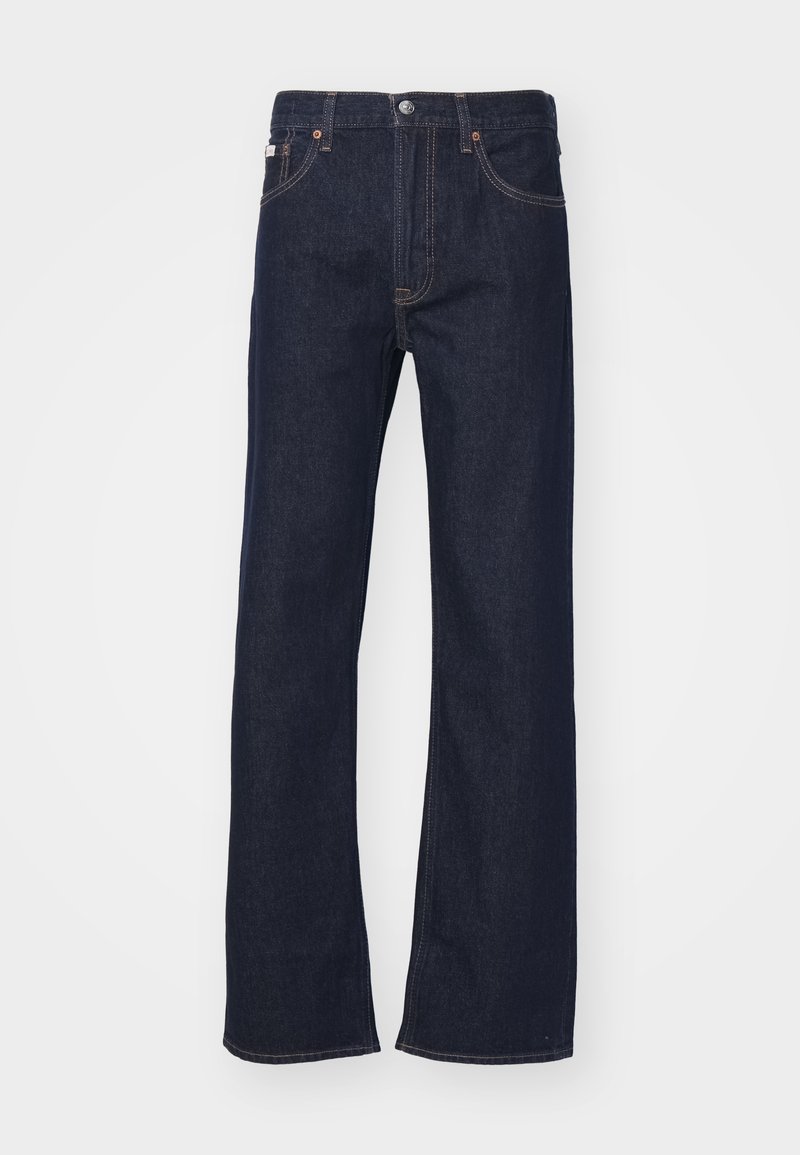 Calvin Klein Jeans Straight leg jeans donkerblauw denim