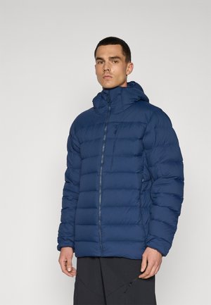 FEMUND ZIP HOOD - Jachetă cu puf - indigo night