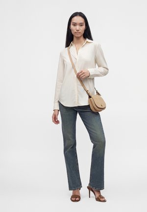 Lauren Ralph Lauren, MARCY CROSSBODY MEDIUM - Torba preko tijela - camel