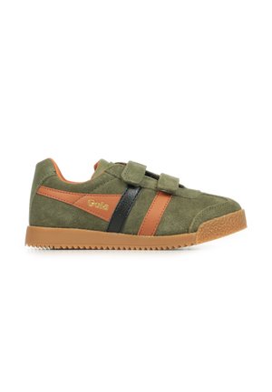 HARRIER - Sneakers basse - khaki orange black