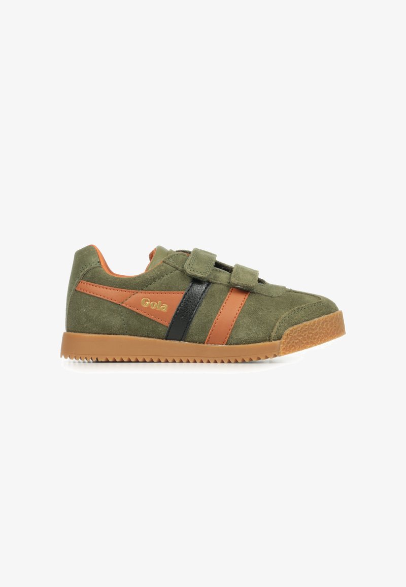 Gola HARRIER - Baskets basses - khaki orange black