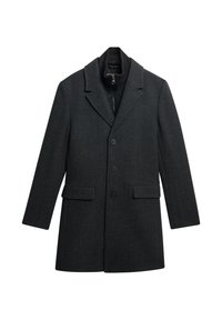 Manteau classique - dark grey herringbone