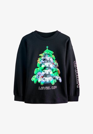 Next, CHRISTMAS - Camiseta de manga larga - black heavyweight controller
