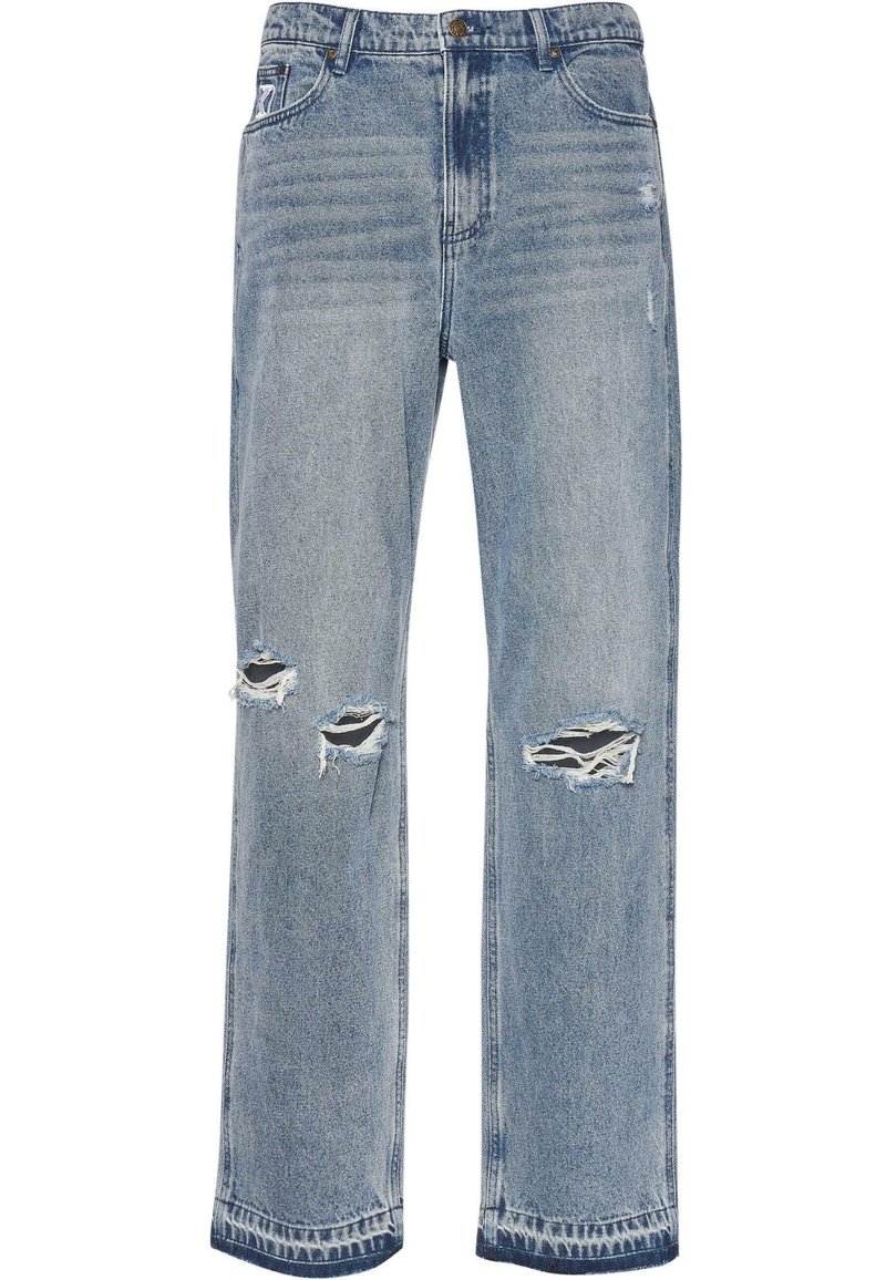 Karl Kani Relaxed fit jeans blauw