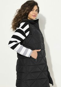 Ulla Popken LONGLINE  - Smanicato - black