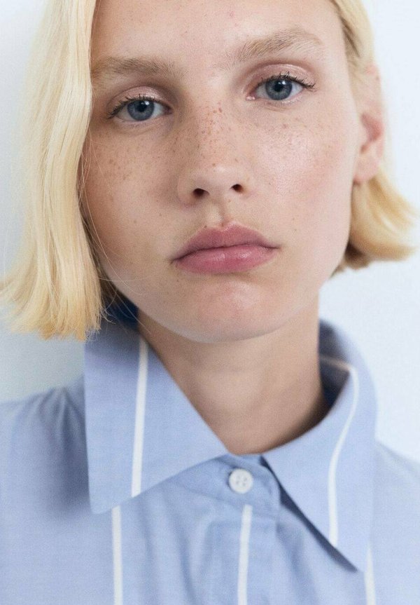 STRIPED WITH KNOT - Shirt dress4