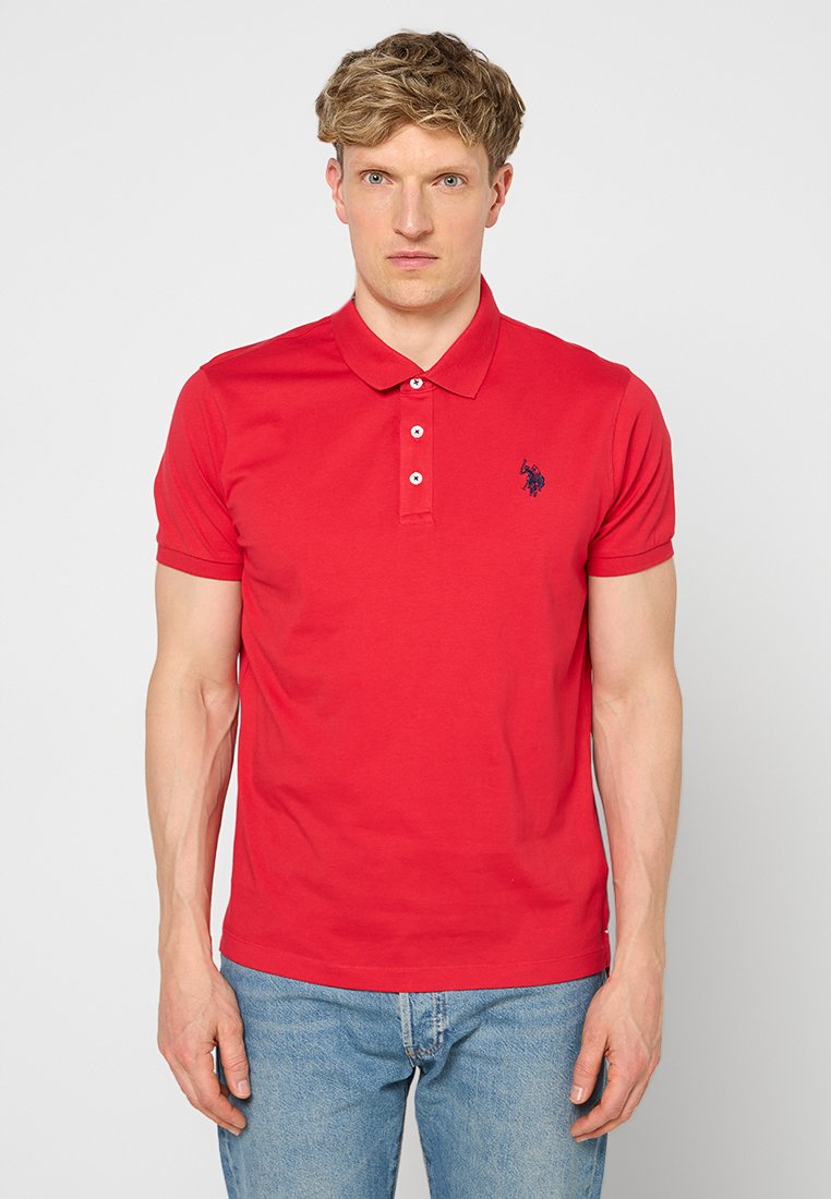U.S. Polo Assn. Poloshirt rood U.S. Polo Assn. Poloshirt rood