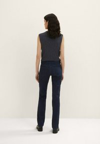 TOM TAILOR TTALEXA Straight - Jean droit - clean rinsed blue denim