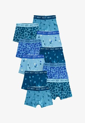 Next, 10 PACK - Kurze Boxershorts - blue/white stars