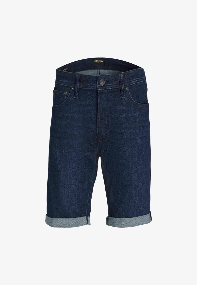 Jack & Jones RICK - Shorts di jeans - denim scuro