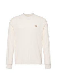 WAFFLE BADGE CREW TEE - Jumper - tofu