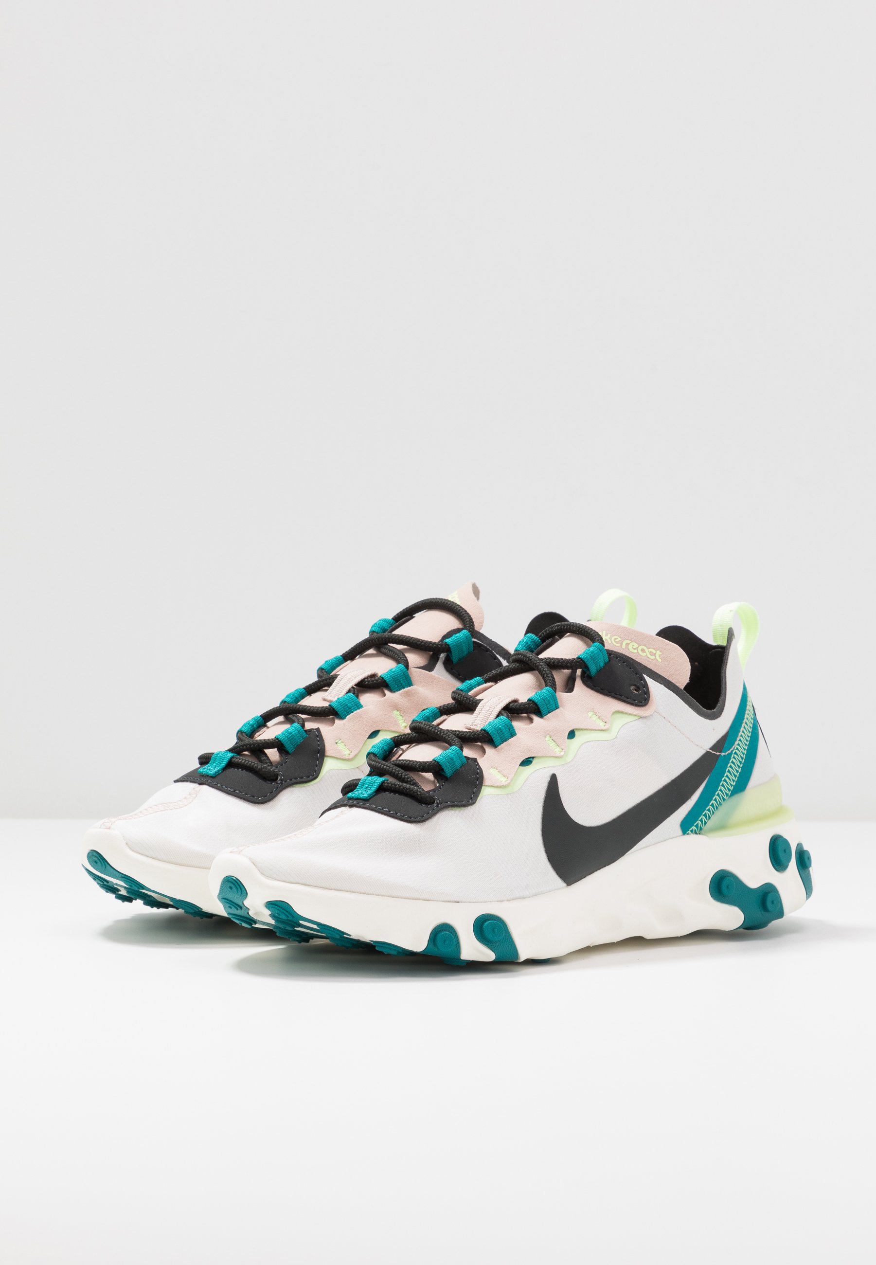 Nike Sportswear REACT 55 Joggesko fossil stonedark Nike Sportswear REACT 55 Joggesko fossil stonedark