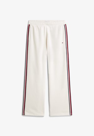 Tommy Hilfiger, WIDE LEG JOGGER - TH GLOBAL STRIPE - Долнище на пижама - ivory petal