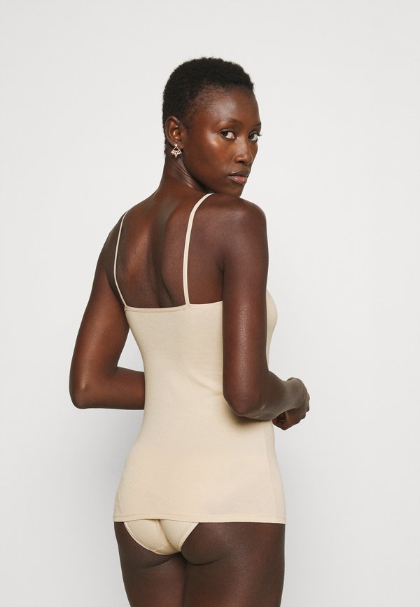 2PACK SPAGHETTI  - Undershirt - sand2