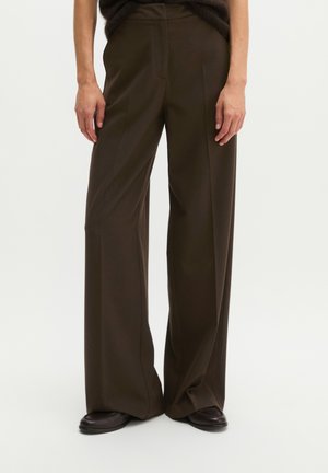 Marc O'Polo, Trousers - burnt coffee