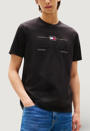 ICON TEE MW0MW39585 - T-shirt con stampa - black