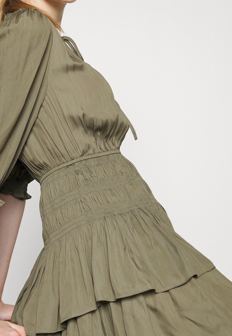 Maje Day dress - khaki - (Pre-owned) - Zalando.ie