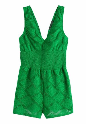 V-NECK REGULAR FIT - Buksedragter - green