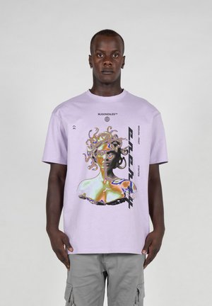 MJ Gonzales MÄNNER MEDUSA HEAVY OVERSIZED  - T-shirts print - lilac