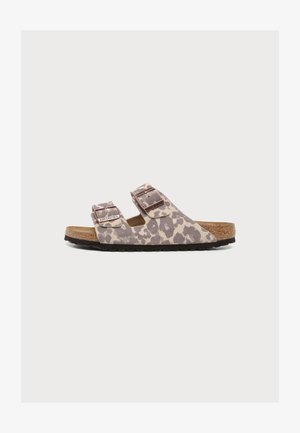 Birkenstock, ARIZONA PRINT LEVE LEO SANDCASTLE UNISEX, nieokreślony