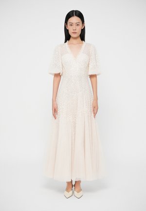 SCALLOP V NECK GOWN - Îmbrăcăminte de ocazie - cream