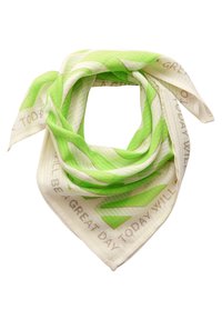 BEDRUCKTES BANDANA - Fulardi - grün