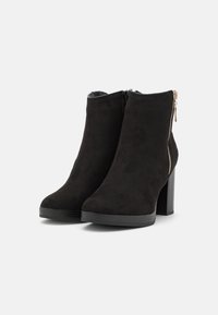 Anna Field Botines de tacón - black