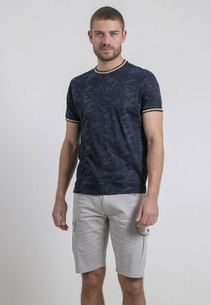 T-shirt imprimé - bleu marine