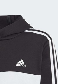 adidas Performance J 3S TIB FL - Jersey con capucha - black/white/grey five