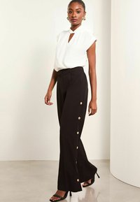 Lipsy WIDE LEG - Nohavice - black