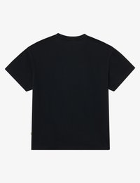 BLKVIS SCRIPT TEE UNISEX - Navadna majica - black