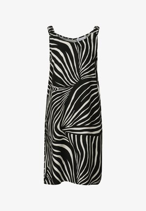Street One Studio, KNEE-LENGTH DRESS WITH GERAFFTEN TRÄGERN - Vestito casual - black