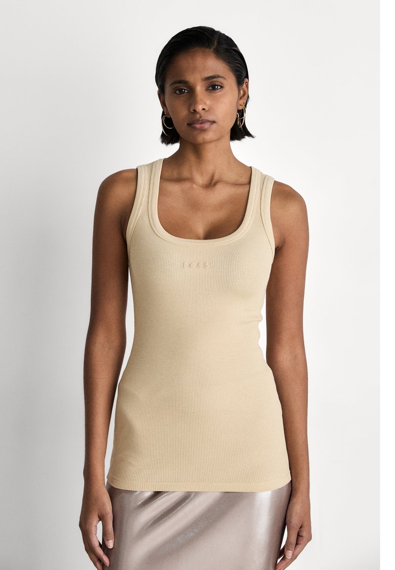BOSS EMATITE - Toppi - medium beige