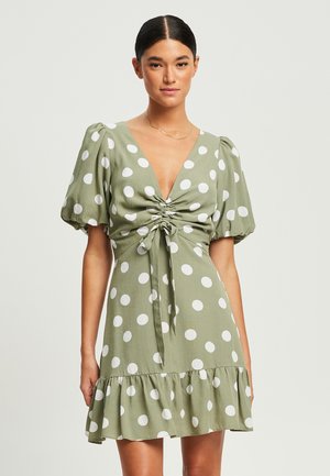 ROZ  - Vestido informal - khaki spot
