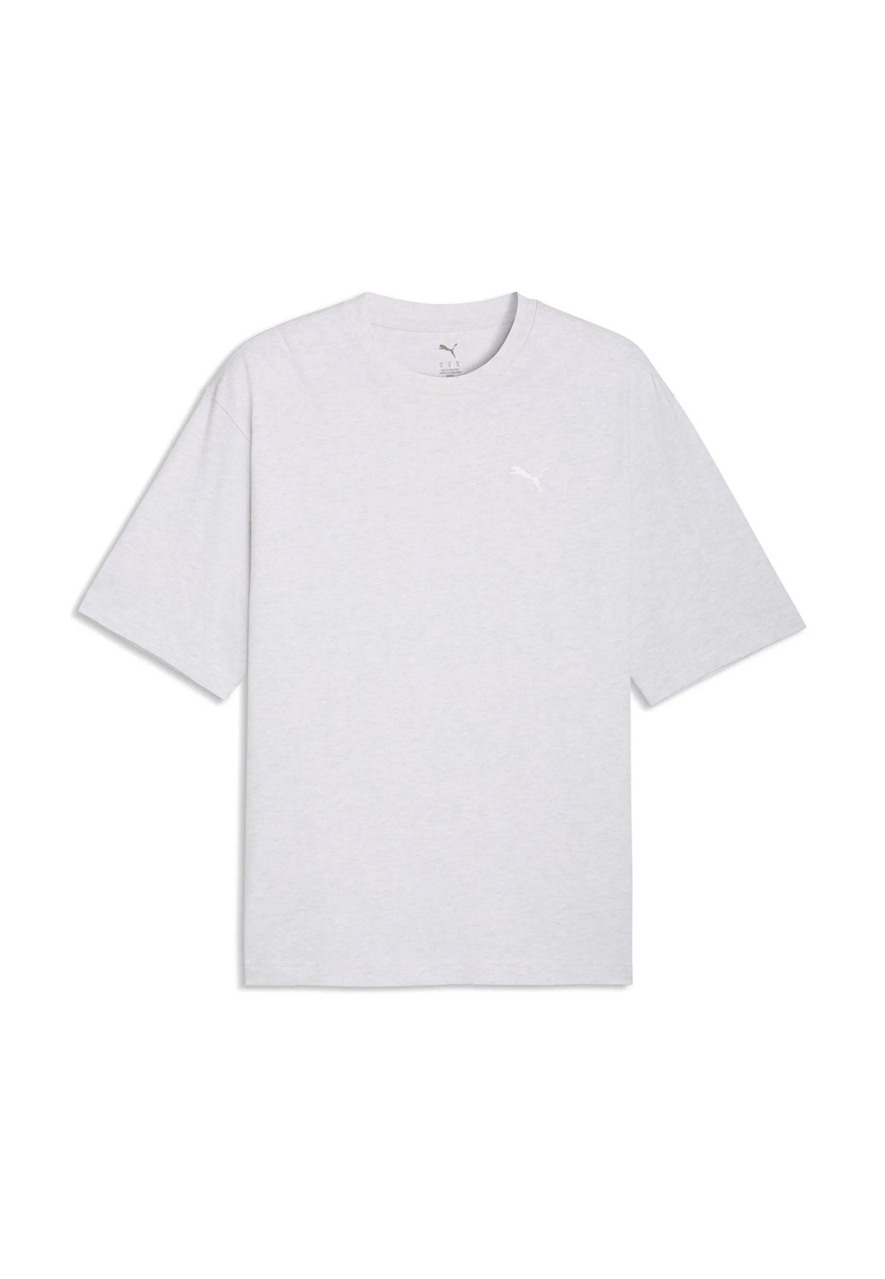 Puma WARDROBE ESS BOXY TEE 040 VAR - Jednoduché tričko - light grey