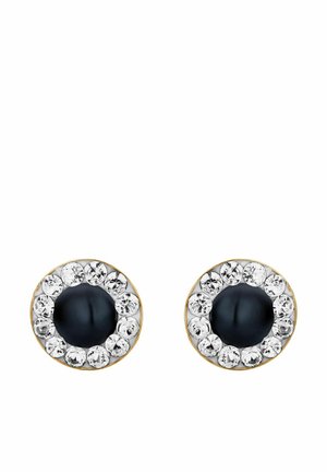 DIAMANT L'ÉTERNEL SAPPHIRE AND SWAROVSKI  - Ohrringe - yellow gold-coloured